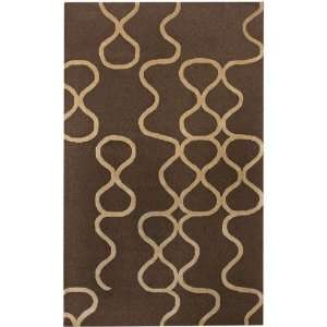  Hand Tufted Wool Carpet BIG Area Rug 8x10 Brown Eight 