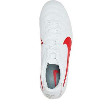 Nike Tiempo Natural IV FG White/Metallic Silver/Siren Red 454318 160 