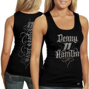   Denny Hamlin Ladies Speed Diva Tank Top   Black