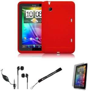  Slim Durable Silicon Skin Case for HTC Flyer 3G WiFi HotSpot GPS 