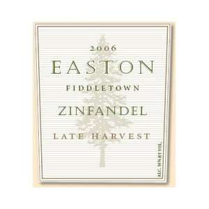   Easton El Dorado Fiddletown Vineyard Late Harvest Zinfandel 500 mL