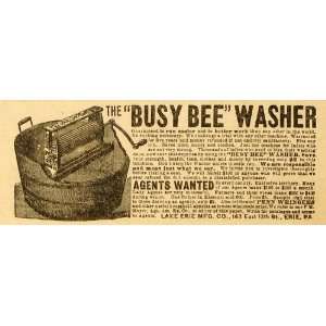   Laundry Washer Appliance Washtub Wringer   Original Print Ad Home