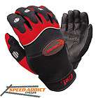 Olympia 710 Mens Gel Reflector Hi Viz Sport Series Motorcycle Gloves 