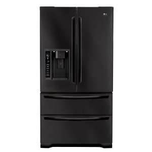  LG 25 CF FRENCH DOOR REF BLACK Appliances