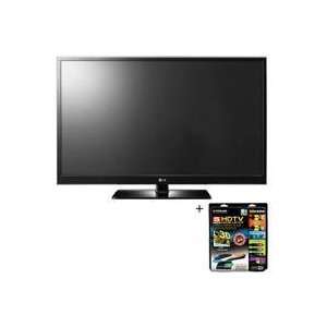  LG 50PZ550 50 inch Class Plasma 3D HDTV, with Basic 