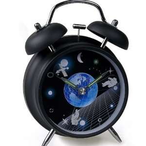   Alarm Clock mute Twin Bell Alarm Clock with Night light Home