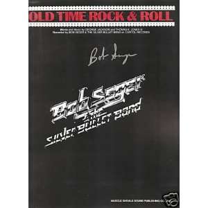    Sheet Music Old Time Rock and RollBob Seger 89 