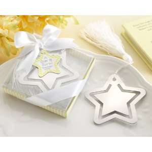  A Star is Born Metal Bookmark with White Silk Tassel (12 