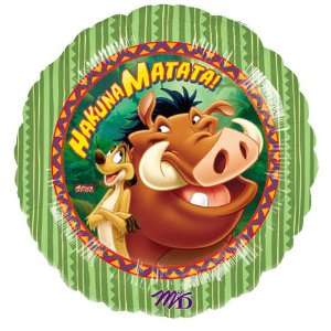  Lion King Hakuna Matata 18 Mylar Balloon Toys & Games