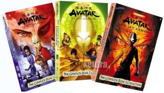New Avatar The Last Airbender The Complete Book 1 2 3  