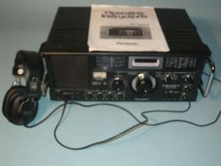 PANASONIC SHORT WAVE FM/AM 10 BAND COMMUNICATIONS RECEIVER MODEL RF 
