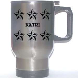  Personal Name Gift   KATRI Stainless Steel Mug (black 