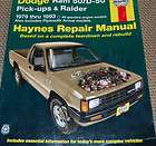 1989 Dodge Ram Raider Repair Shop Manual 2 Volume Set of OEM Service 