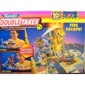  Micro Machines Fire Escape Double Takes Playset Toys 
