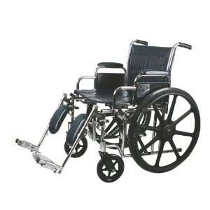  Excel Extra Wide Manual Wheelchair   Swing Away Detachable 