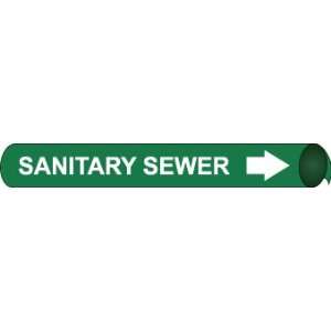  PIPE MARKERS SANITARY SEWER W/G