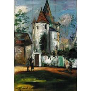  FRAMED oil paintings   Maurice Utrillo   24 x 34 inches 