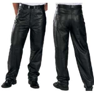  Classic Loose Fit Mens Leather Pants by Xelement Sz 34 