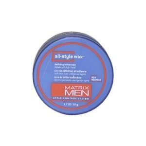  Men All style Wax By Matrix For Men   1.7 Oz Wax Health 