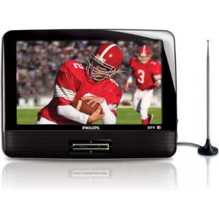 Philips PT902 Portable TV 9 LCD DTV 609585191570  