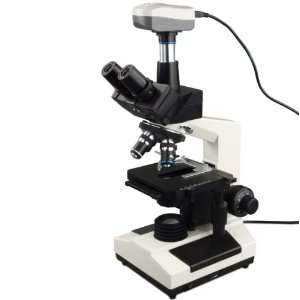   Compound Microscope with 5.0MP USB Camera Industrial & Scientific