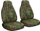 98 04 CHEVY S10 60 40 front car seat covers camo tree/realtree CHOOSE 