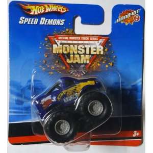   WHEELS Monster Jam SPEED DEMONS King Krunch mini pull back truck 1.5