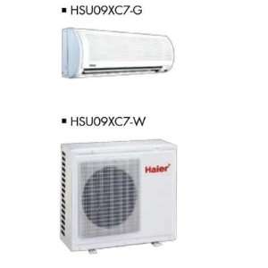  HSU09XCK 9 000 BTU Haier Mini Split Air Conditioner Pair 