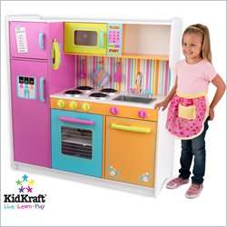 KidKraft Deluxe Big & Bright Kids Play Kitchen 706943531006  