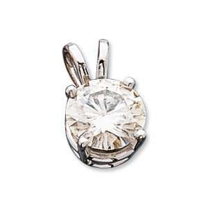  1 CT TW Moissanite Necklace Jewelry