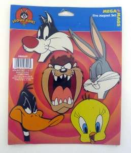 Looney Tunes Fridge Magnet Collection Retro Novelty NEW  