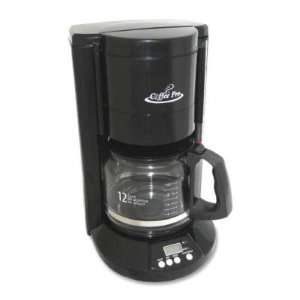  Coffee Pro Coffee Pro 12 Cup Programmable Brewer CFPCP333B 