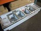 NEW, 4 compartment DELI sink. 6 Foot Long, includes faucets, New