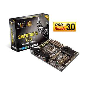   CORE CPU SABERTOOTH X79 MOTHERBOARD 64GB MEMORY RAM COMBO KIT  