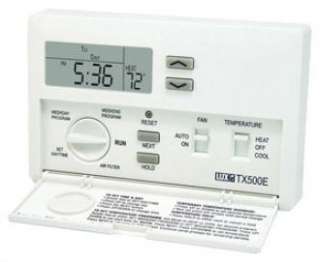 TX500E Lux Smart Temp Digital Programmable Thermostat With 5 2 Day 
