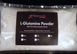 lb. L Glutamine Amino Acid Protein Powder (454g) Pure Muscle Body 