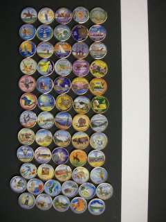 1999 2010 Complete Set of Colorized Quarters  