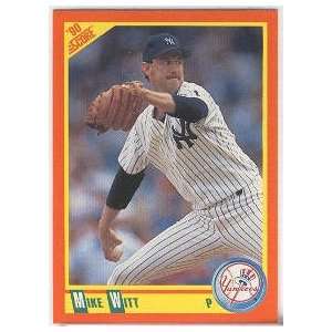 1990 Score Rookie and Traded 50T Mike Witt New York Yankees(Baseball 