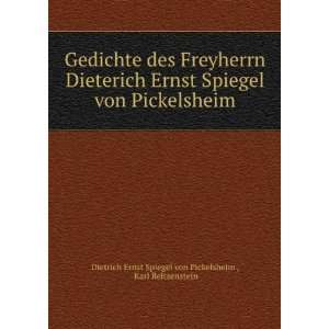  Gedichte des Freyherrn Dieterich Ernst Spiegel von 