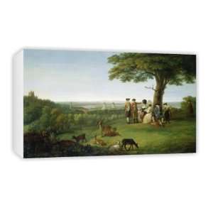  One Tree Hill, Greenwich, with London in the   Canvas 