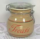 Treasure Craft California Pottery Treat Jar Canister w/