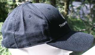 Thompson Center Arms Gun Maker Hat Cap Black NWT Hunting Muzzleloader 