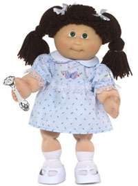   Outlet. Cab   Cabbage Patch Kids 25th Anniversary Doll Brunette Girl