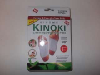 Boxes Kinoki Detox Foot Pads (20) Authentic Organic Herbal Cleansing 
