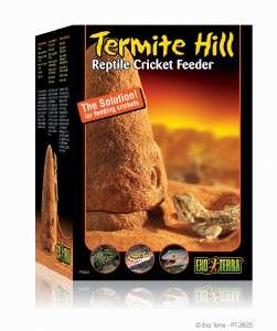 Exo Terra Reptile Terrarium Termite Hill Cricket Feeder  