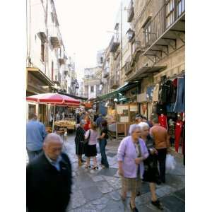 Il Capo Market, Palermo, Island of Sicily, Italy, Mediterranean 