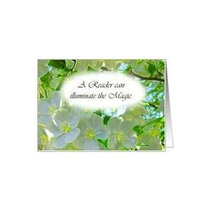 Invitation, Wedding, Reader, Cherry Blossoms Magic Watercolor Card