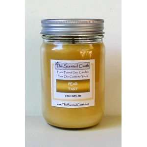  Pear Tart Scented Soy Candle   10oz Jelly Jar by The 