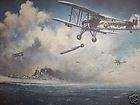 WWII Print * Sinking of The Bismarck * German Battleship *Bismark 