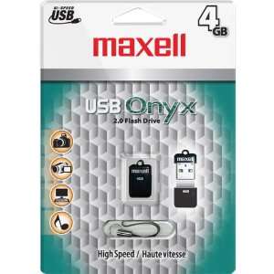   NEW 4GB USB ONYX Flash Drive (Memory & Blank Media)